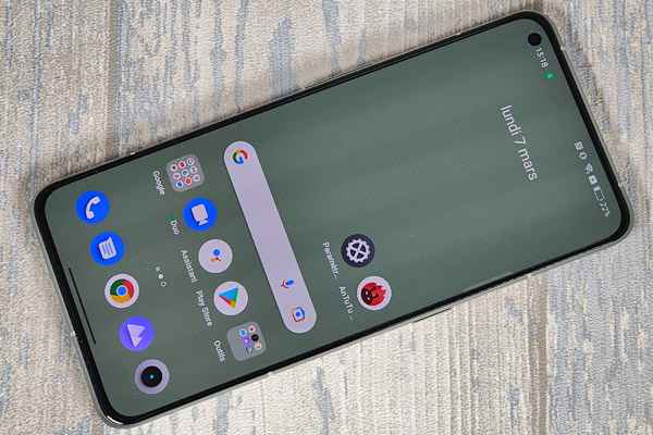 Ecran du realme GT 2 Pro