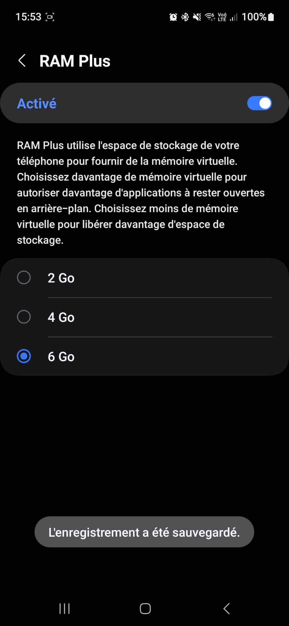 Dernière étape