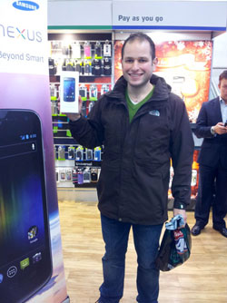 Samsung Galaxy Nexus : une bourde pour commencer
