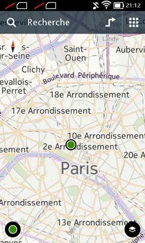 Nokia X : HERE Maps