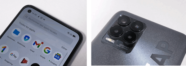 Realme 8 Pro dos et face