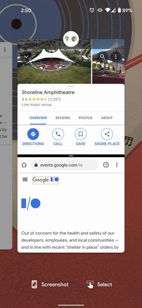 partage ecran sous android 12
