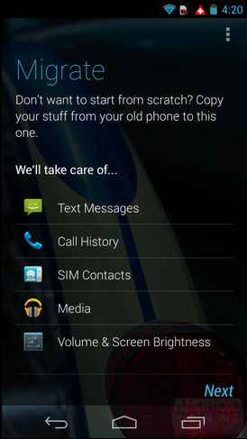 Motorola Migrate