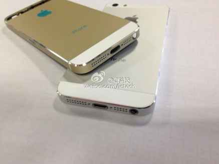 iPhone 5S - argent et or