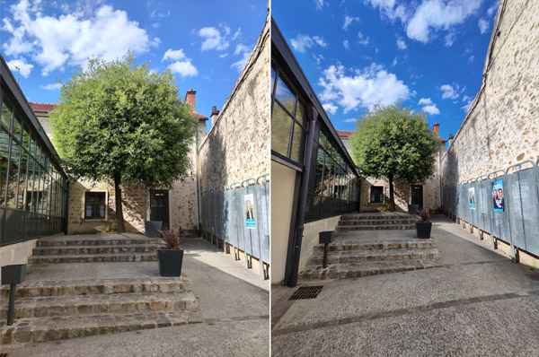 Photo ultra grand angle avec le POCO F4 GT