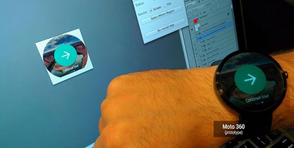 Motorola Moto 360 prototype