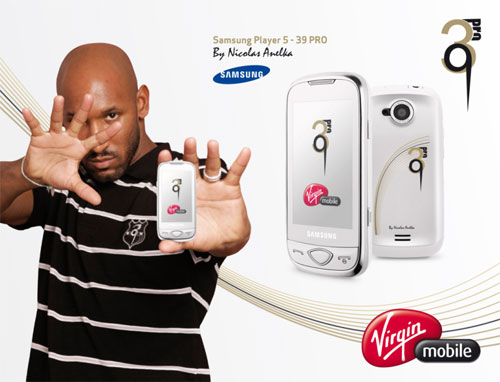Samsung Player 5 - 39 Pro by Nicolas Anelka