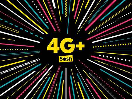 La 4G+ débarque chez Sosh !