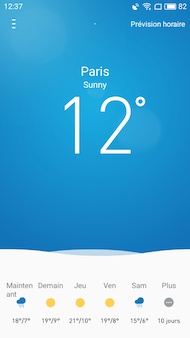 Meizu M5 interface