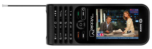 Téléphone Sagem DVB-H