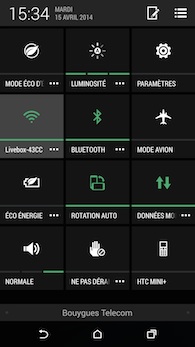 HTC One (M8) Sense