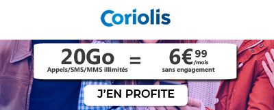 Forfait Coriolis 20Go