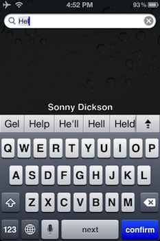 iOS 5 : une fonction cachée de suggestion de mots 