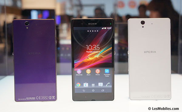 Prise en main Sony Xperia Z