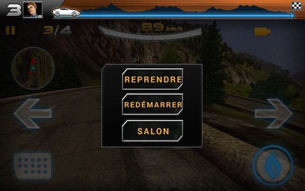 Galaxy Note Edge jeu avec la barre