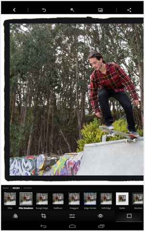 La version Android de Photoshop Express rattrape la version iOS
