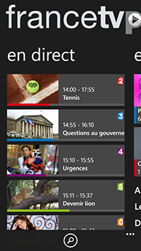 L'application France TV Pluzz débarque sur Windows Phone 8