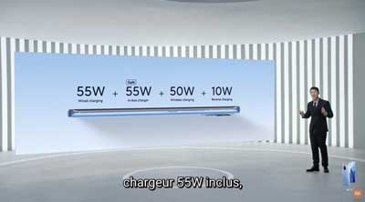 Xiaomi Mi 11 chargeur inclus