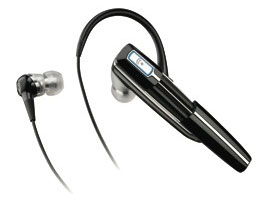 L'oreillette Voyager 855 permet des conversations stéréo
