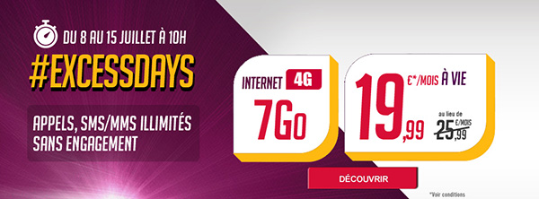 Virgin Mobile : forfait IDOL tout illimité avec 7 Go de data à 19,99 euros