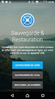Sony Xperia Z3+ interface