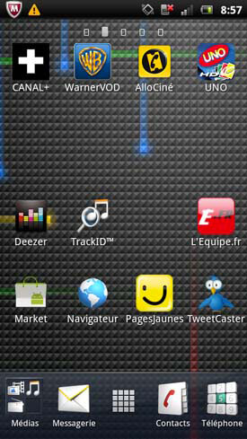 test sony ericsson xperia Kyno android 2.3 Gingerbread 8 mégapixels écran Bravia Mobile Engine
