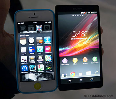 Prise en main Sony Xperia Z