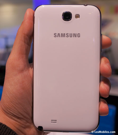 Prise en main Samsung Galaxy Note 2