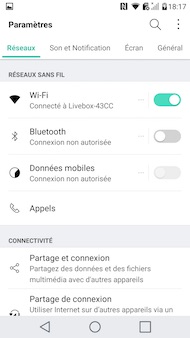 LG G5 interface