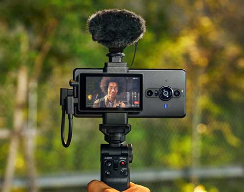 Sony Xperia i vlog monitor