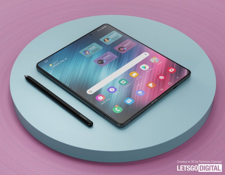 Galaxy Z futur concept