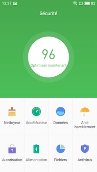 Meizu M5 interface