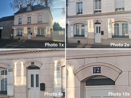 Photo zoom avec le Samsung Galaxy Z Flip 3