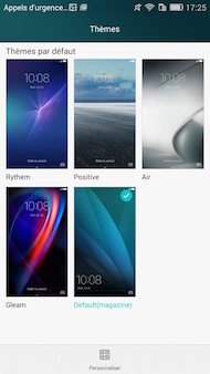 Honor 4X interface