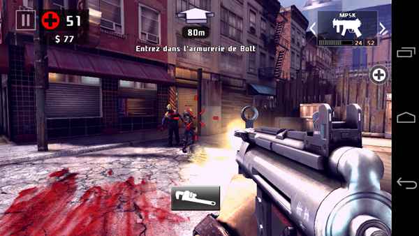 Motorola Moto E : Dead Trigger 2
