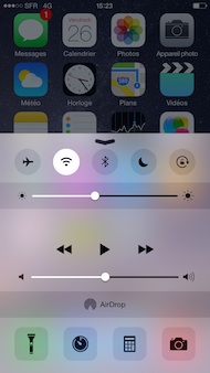 Apple iPhone 6 interface
