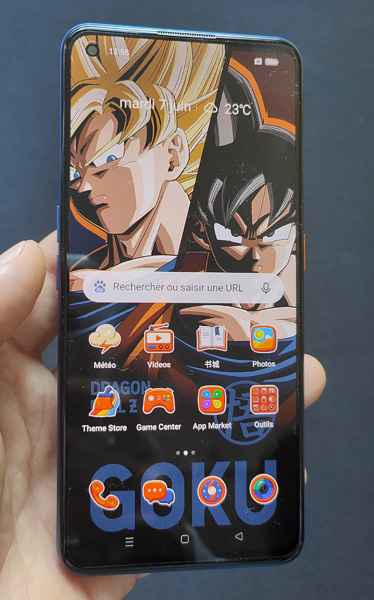 Realme GT NEO 3 dragon Ball Z Edtion face