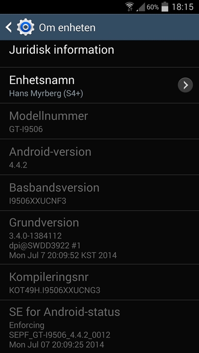 Samsung Galaxy S4 Advance : Android 4.4 KitKat n'est plus très loin !