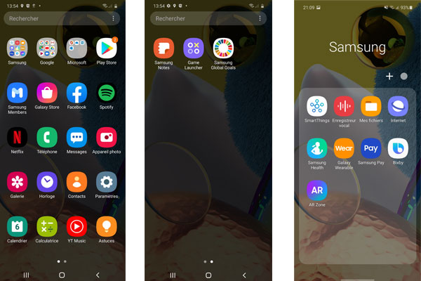 Application Samsung Galaxy A51 5G