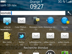 test blackberry bold 9900 tactile clavier blackberry os7 rim