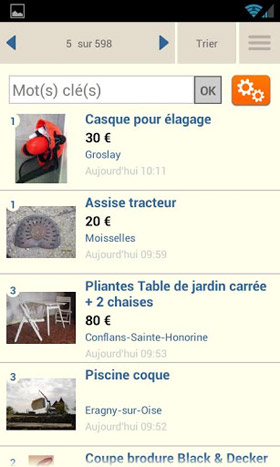 Leboncoin.fr : application Android