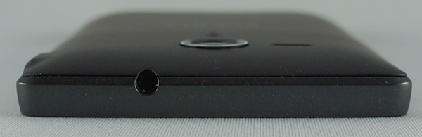 Sony Xperia SP : tranche supérieure