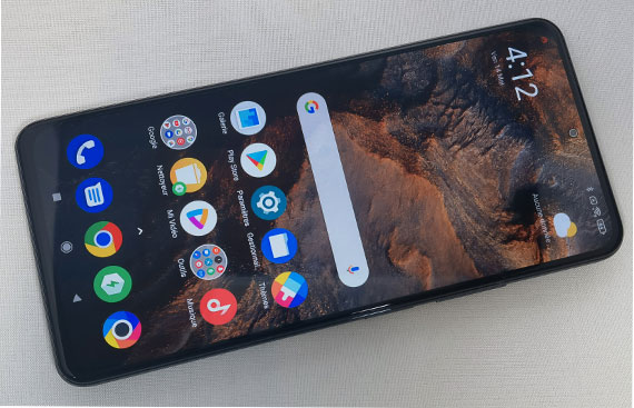 Ecran du Xiaomi Poco F3