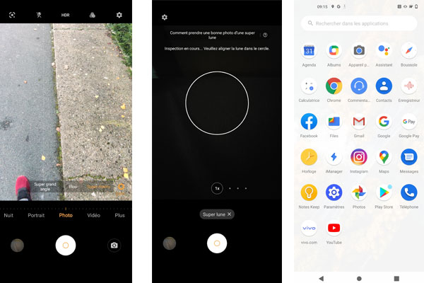 Vivo X51 5G affichage écran