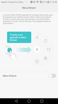 Huawei P9 interface