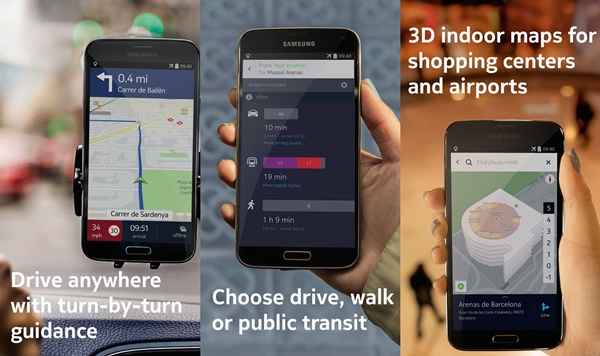 Nokia HERE arrive dans l'Amazon AppStore