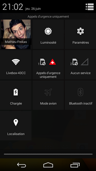 Motorola Moto E : réglages rapides