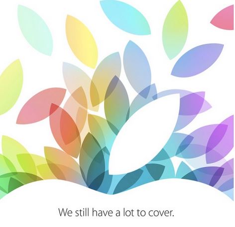 Apple : événement confirmé le 22 octobre, nouvel iPad, nouvelle Smart Cover ?