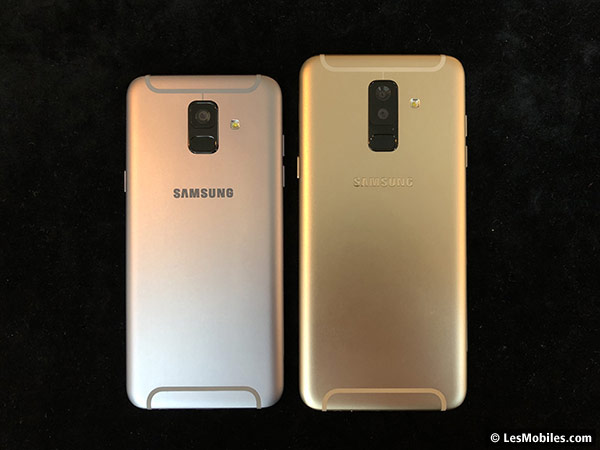 Samsung Galaxy A6 et A6+