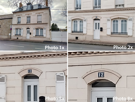 Photo zoom avec le Nokia G50
